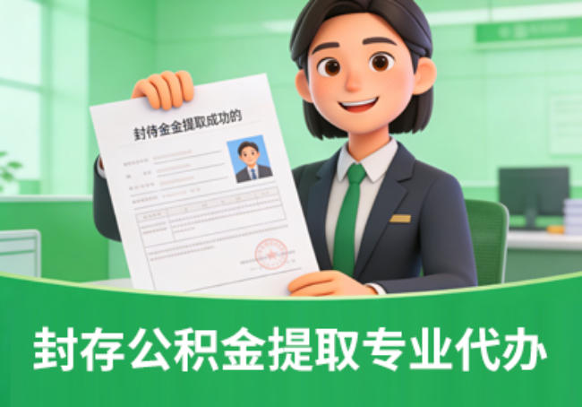 安康封存公积金代办提取